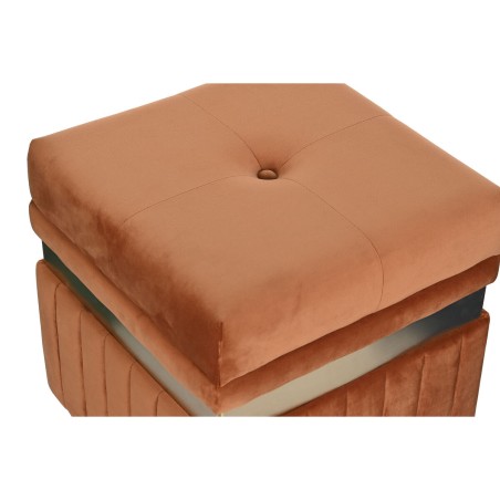 Banquette DKD Home Decor Bleu Vert Orange Doré Bois MDF 93 x 47 x 45