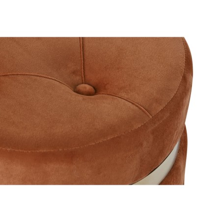 Hocker DKD Home Decor grün Orange Gold Holz MDF 80 x 47 x 43 cm (2 St