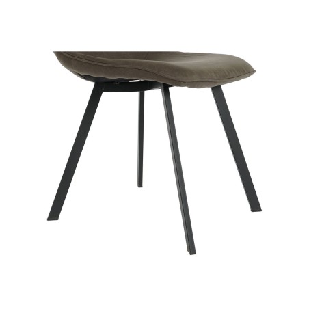 Stuhl DKD Home Decor Schwarz Grau Metall Polyurethan 63 x 49 x 85 cm 4