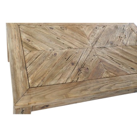 Hoofdtafel DKD Home Decor Pijnboom Gerecycleerd Hout 130 x 80 x 43 cm 2