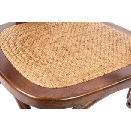 Stoel DKD Home Decor Bruin 59 x 46 x 78 cm 2