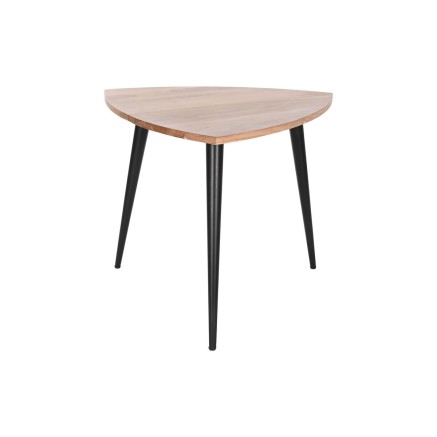 Hoofdtafel DKD Home Decor Metaal Acacia 90 x 90 x 76 cm