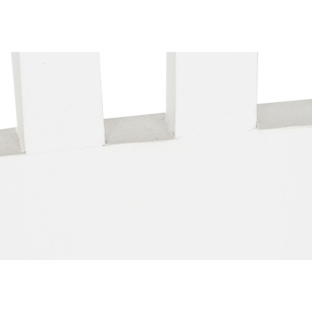 Cabecero de Cama DKD Home Decor Blanco Marrón Acacia Madera de mango