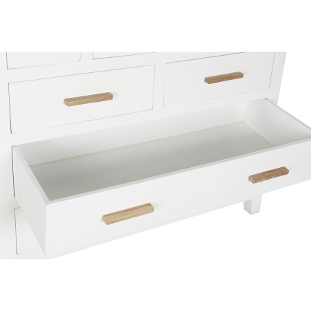 Kommode DKD Home Decor Weiß Braun Akazienholz Mango-Holz Urban 110 x