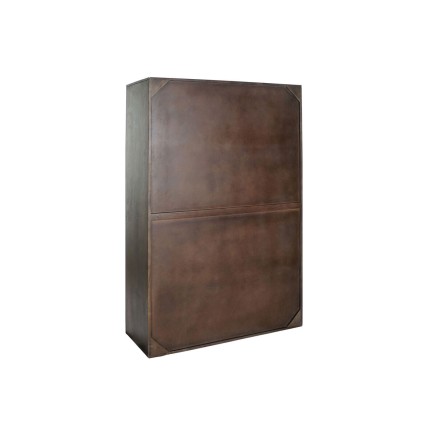 Armadio DKD Home Decor 100 x 40 x 175 cm Nero Metallo Acacia 2