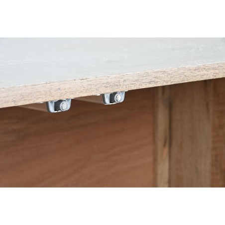 Buffet DKD Home Decor Blanc Crème Bois de manguier 180 x 40 x 80 cm