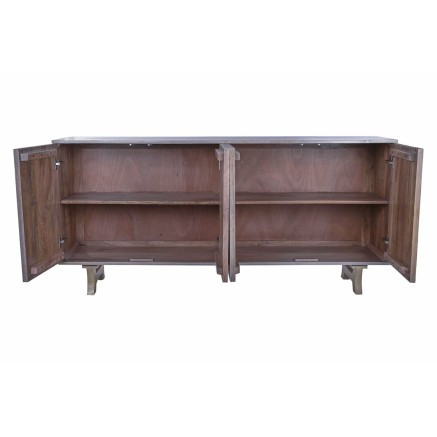 Sideboard DKD Home Decor White Mango wood 186 x 45,7 x 86 cm 2