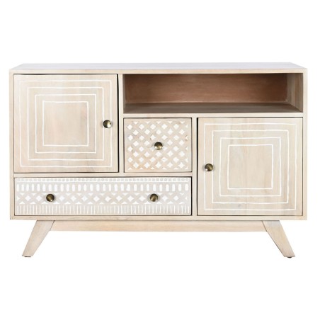 Dressoir DKD Home Decor Wit Natuurlijk Mangohout 115 x 42 x 75 cm