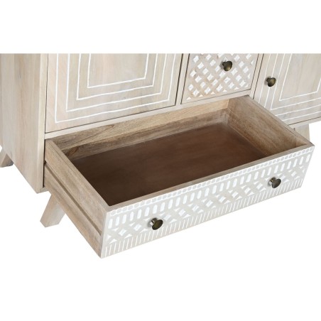 Dressoir DKD Home Decor Wit Natuurlijk Mangohout 115 x 42 x 75 cm