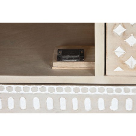 Dressoir DKD Home Decor Wit Natuurlijk Mangohout 115 x 42 x 75 cm