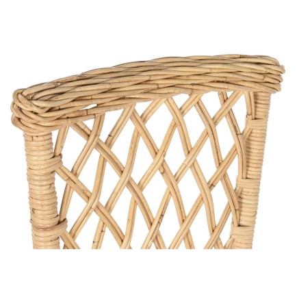 Silla DKD Home Decor Blanco Natural 45 x 55 x 85 cm 45 x 55 x 90 cm 47 2