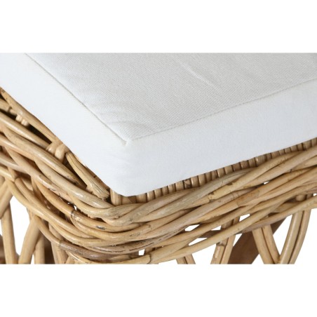 Silla DKD Home Decor Blanco Natural 45 x 55 x 85 cm 45 x 55 x 90 cm 47