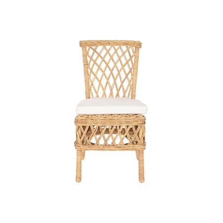 Chair DKD Home Decor White Natural 45 x 55 x 85 cm 45 x 55 x 90 cm 47