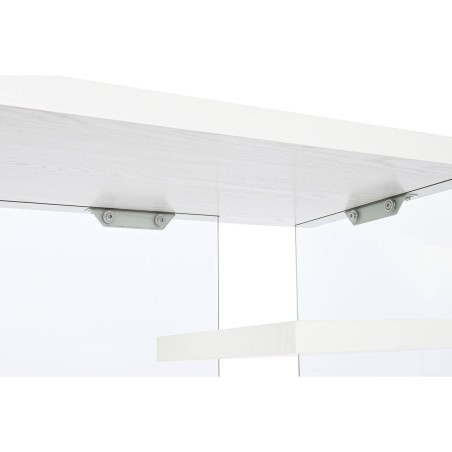 Schreibtisch DKD Home Decor Weiß Durchsichtig Kristall Holz MDF 120 x