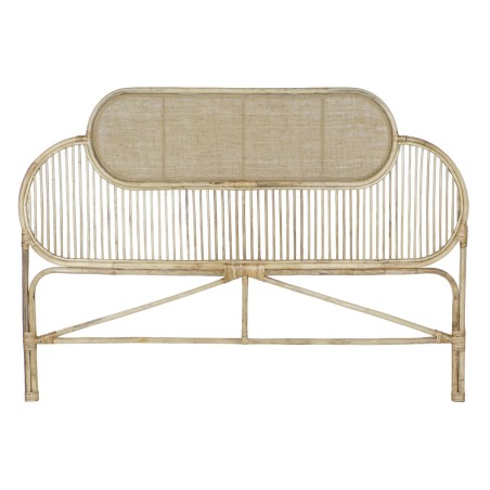 Headboard DKD Home Decor Brown Natural 180 x 4 x 90 cm