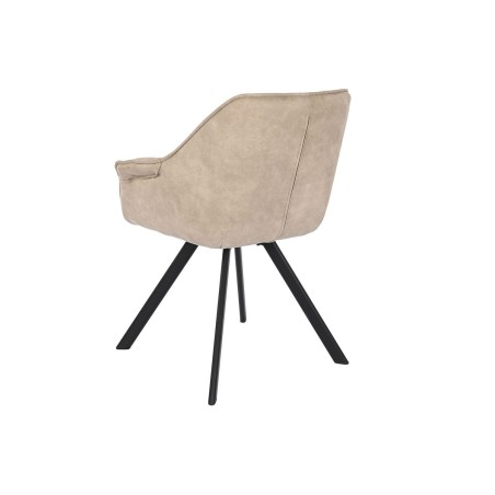 Stuhl DKD Home Decor Schwarz Beige 64 x 67 x 85 cm