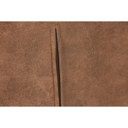 Taburete DKD Home Decor Negro Camel Metal 59 x 60 x 107 cm 2