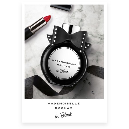 Perfume Mujer Rochas Mademoiselle In Black EDP 90 ml