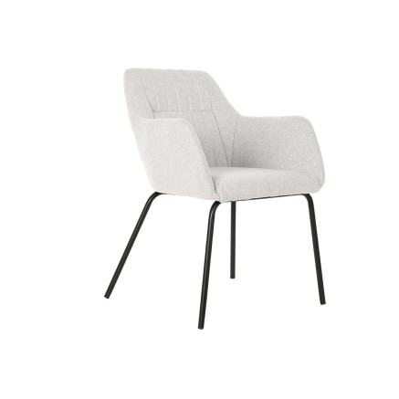 Stoel DKD Home Decor Beige Polyester Metaal 59,5 x 60,5 x 78 cm