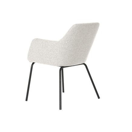 Silla DKD Home Decor Beige Poliéster Metal 59,5 x 60,5 x 78 cm 2