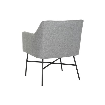 Stuhl DKD Home Decor Grau 59,5 x 60,5 x 78 cm 2