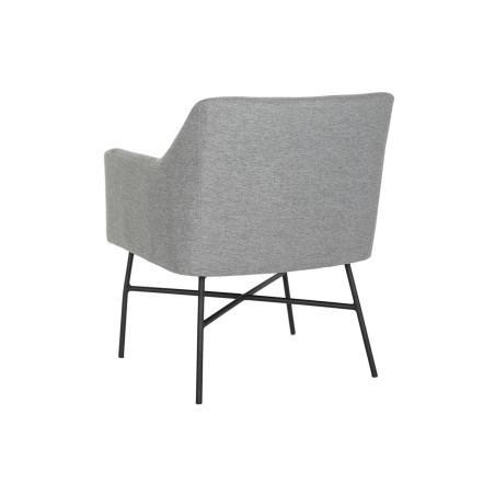 Silla DKD Home Decor Gris 59,5 x 60,5 x 78 cm