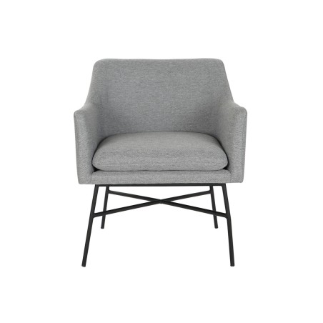 Stuhl DKD Home Decor Grau 59,5 x 60,5 x 78 cm