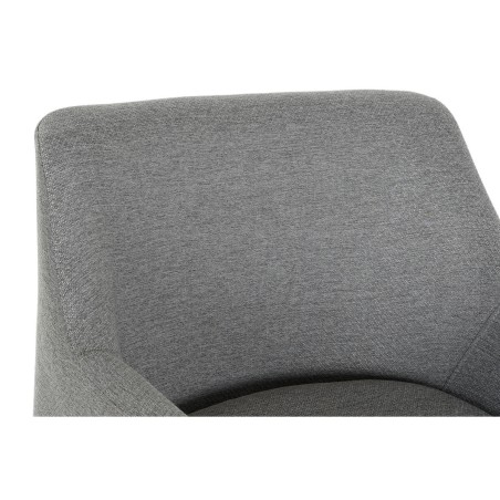 Stuhl DKD Home Decor Grau 59,5 x 60,5 x 78 cm