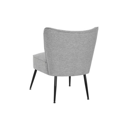 Sillón DKD Home Decor Gris Metal 55 x 64 x 72,5 cm 2