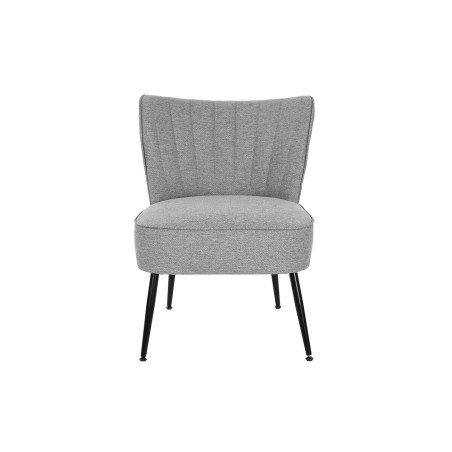 Poltrona DKD Home Decor Grigio Metallo 55 x 64 x 72,5 cm