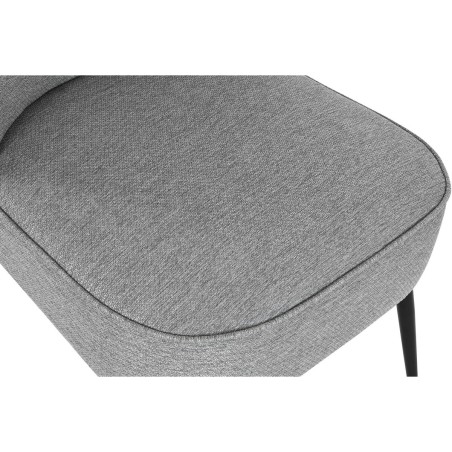 Leunstoel DKD Home Decor Grijs Metaal 55 x 64 x 72,5 cm