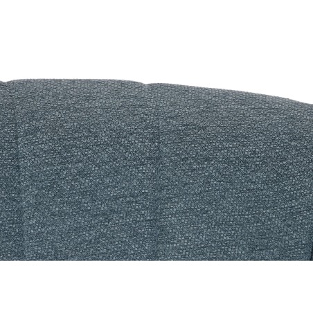 Divano DKD Home Decor Azzurro Nero Schiuma Legno Metallo Velluto Scand