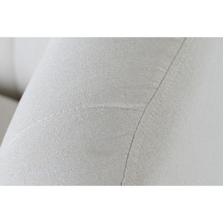 Divano DKD Home Decor Nero Greige Schiuma Legno Metallo Velluto Scandi