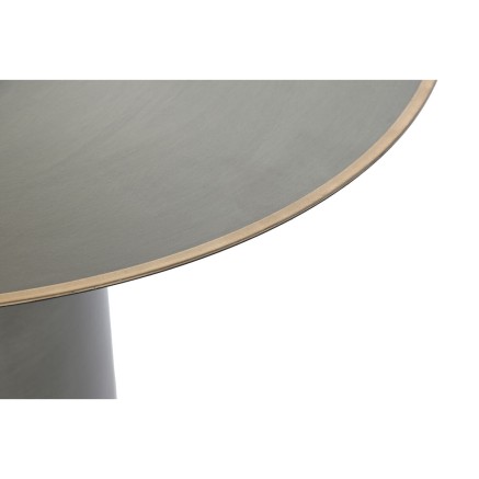 Table d'appoint DKD Home Decor Doré Gris foncé Métal 60 x 60 x 37 c 2