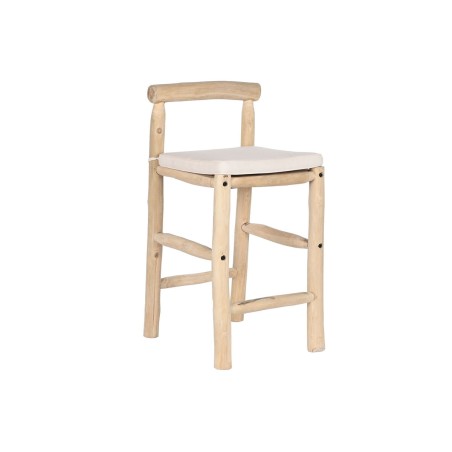 Kruk DKD Home Decor Natuurlijk Teakboom 50 x 50 x 102 cm