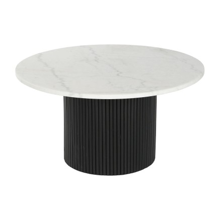 Hoofdtafel DKD Home Decor Marmer Hout MDF 80 x 80 x 42 cm