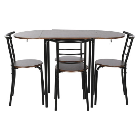 Conjunto de Mesa con 4 Sillas DKD Home Decor 121 x 55 x 78 cm