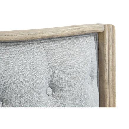 Cabecero de Cama DKD Home Decor Gris Madera de caucho 160 x 10 x 120 c 2