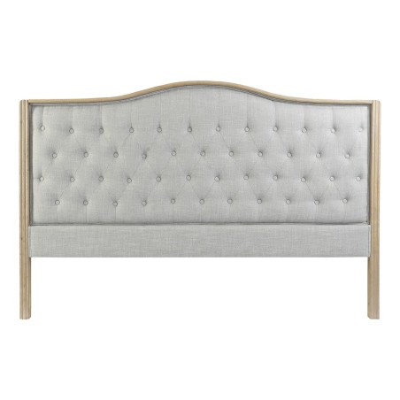 Tête de lit DKD Home Decor Gris foncé Bois d'hévéa 160 x 10 x 120