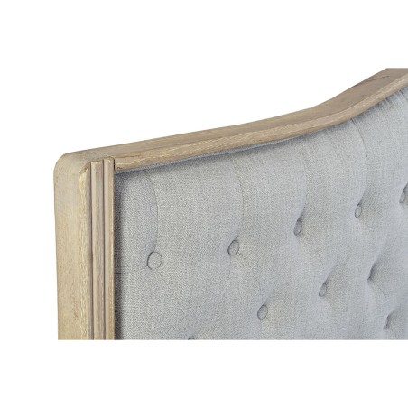 Tête de lit DKD Home Decor Gris foncé Bois d'hévéa 160 x 10 x 120