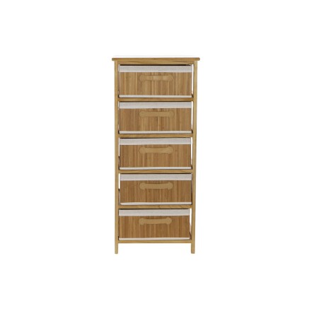 Ladenkast DKD Home Decor Natuurlijk Bamboe Paulownia hout 42 x 32 x 98