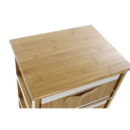Caisson à Tiroirs DKD Home Decor Naturel Bambou Bois de paulownia 42