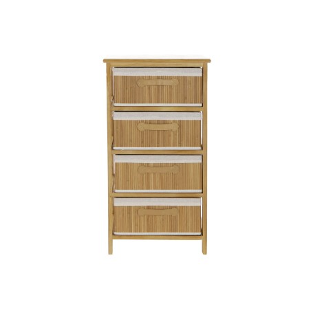 Cajonera DKD Home Decor Natural Bambú Madera de Paulonia 42 x 32 x 81