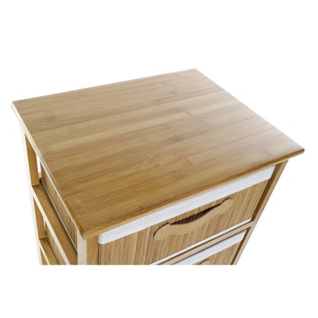 Caisson à Tiroirs DKD Home Decor Naturel Bambou Bois de paulownia 42