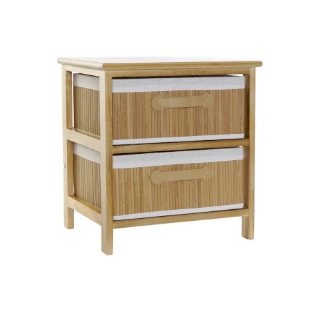 Cajonera DKD Home Decor Natural Bambú Madera de Paulonia 42 x 32 x 45