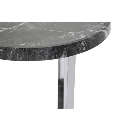 Mesa auxiliar DKD Home Decor Negro Madera MDF 40 x 40 x 53 cm 2