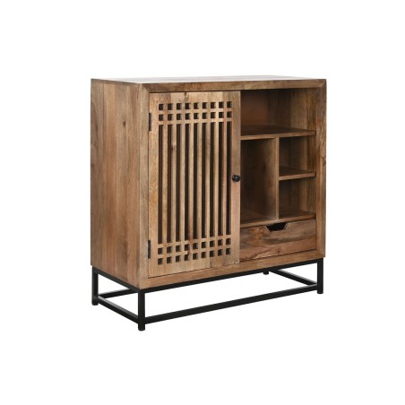 Sideboard DKD Home Decor Brown Black Crystal Mango wood 90 x 40 x 90 c