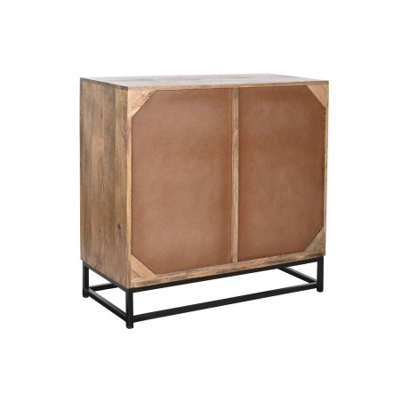 Sideboard DKD Home Decor Brown Black Crystal Mango wood 90 x 40 x 90 c