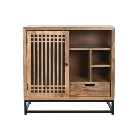 Sideboard DKD Home Decor Brown Black Crystal Mango wood 90 x 40 x 90 c