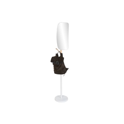 Attaccapanni da Terra Home ESPRIT Bianco Naturale Legno Metallo Scandi 2